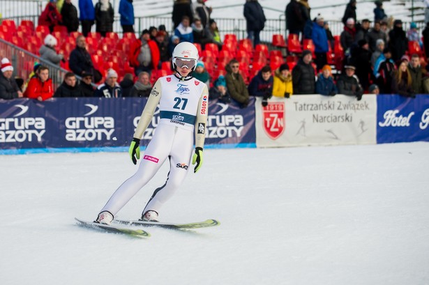 PK w skokach: Siostrzeniec Małysza ponownie piąty w Bischofshofen