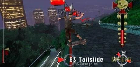 Screen z gry "Tony Hawk’s Downhill Jam"