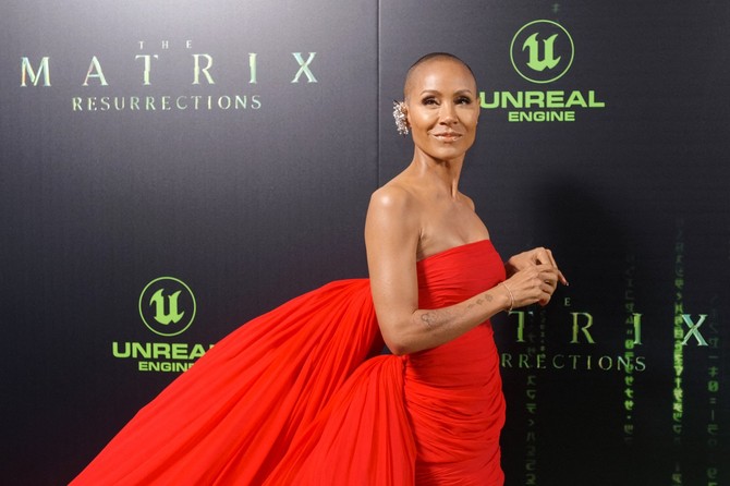 Džejda Pinket Smit na premijeri Matrix-a