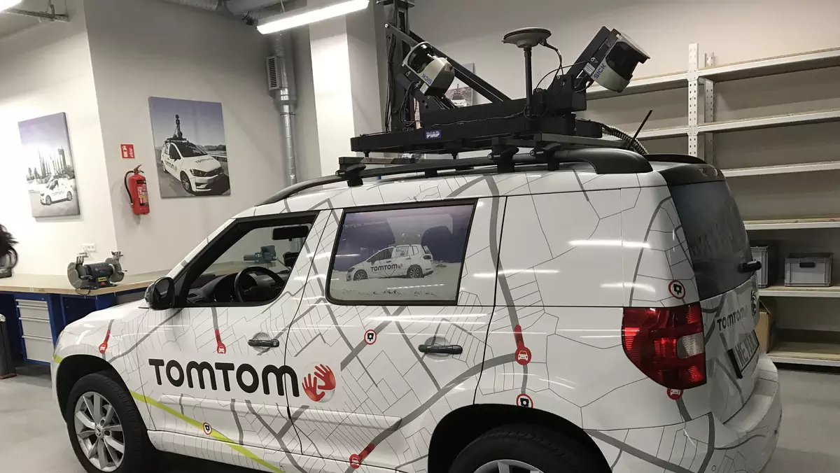 TomTom - nowy samochód do zbierania danych mapowych. Także dla aut autonomicznych