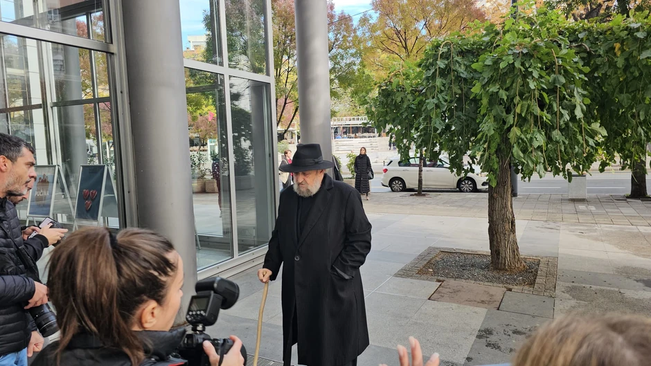 Petar Božović na komemoraciji Žarka Lauševića