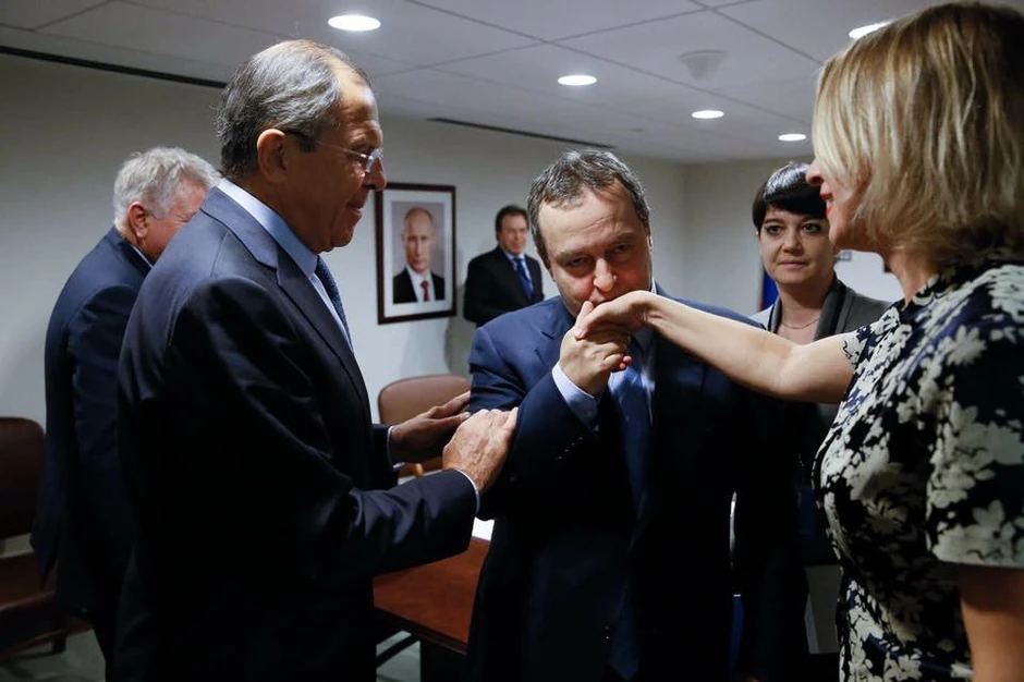 Sergej Lavrov, Ivica Dačić i Marija Zaharova