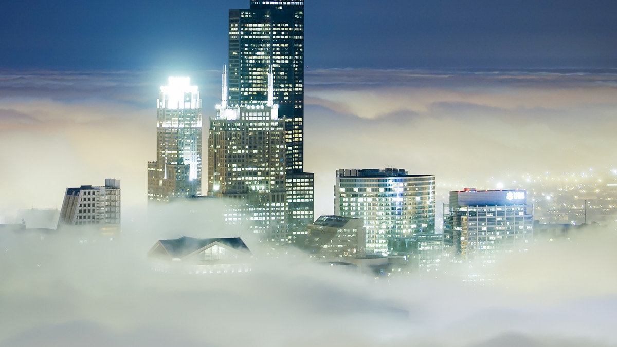 Mgła przykryła Chicago