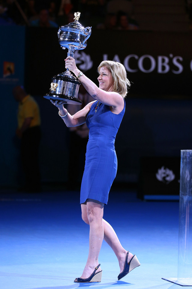 Chris Evert w 2014 roku