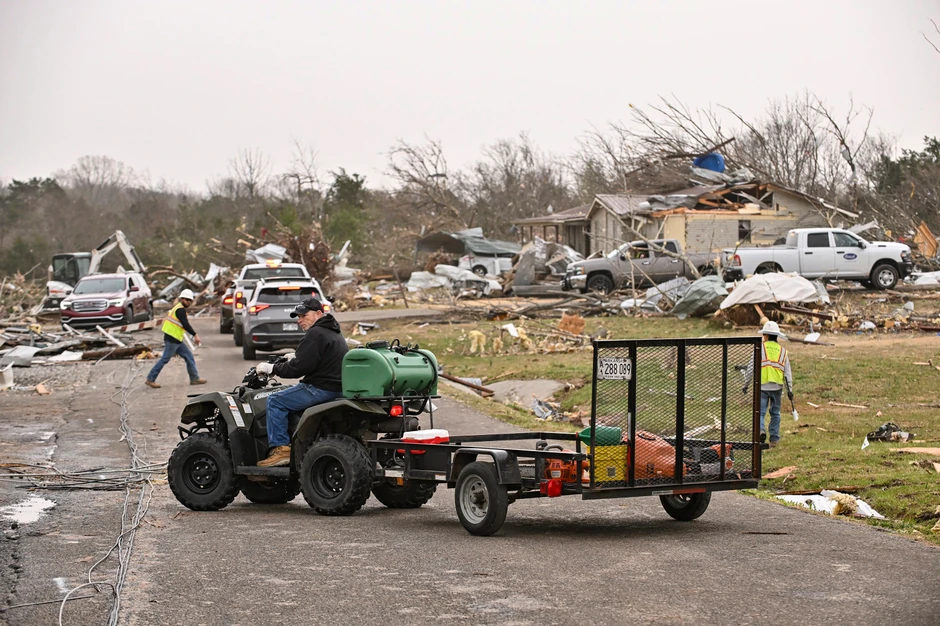 Oluja u SAD - Kejv Siti, Arkansas