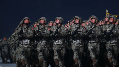 Parada wojskowa w Korei Północnej z "najpotężniejszą bronią świata" [GALERIA]