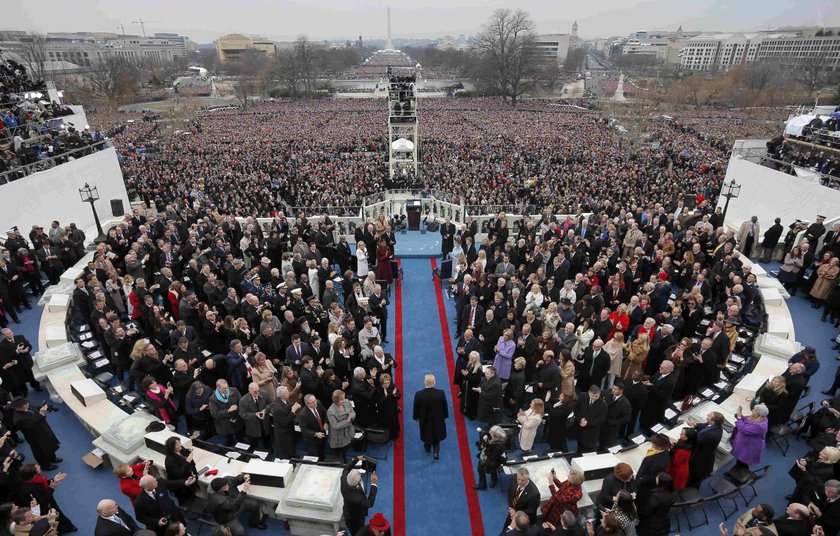 Zaprzysiężenie Trumpa na 45. prezydenta USA