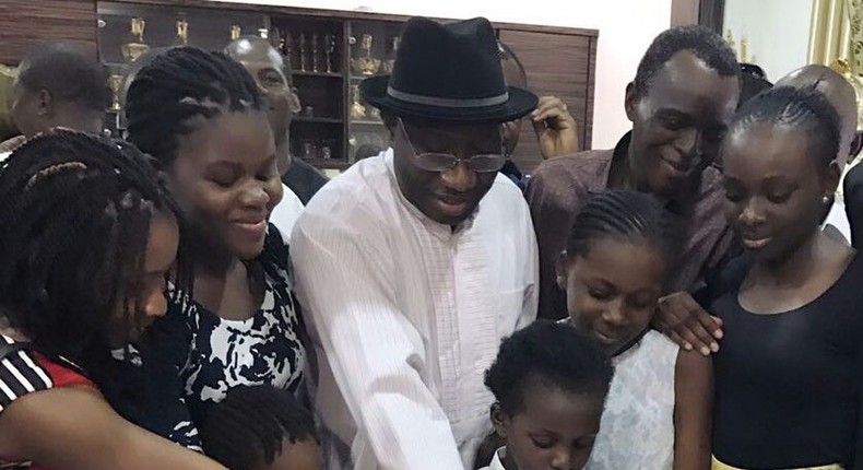 Faces at Goodluck Jonathan's 59th birthday