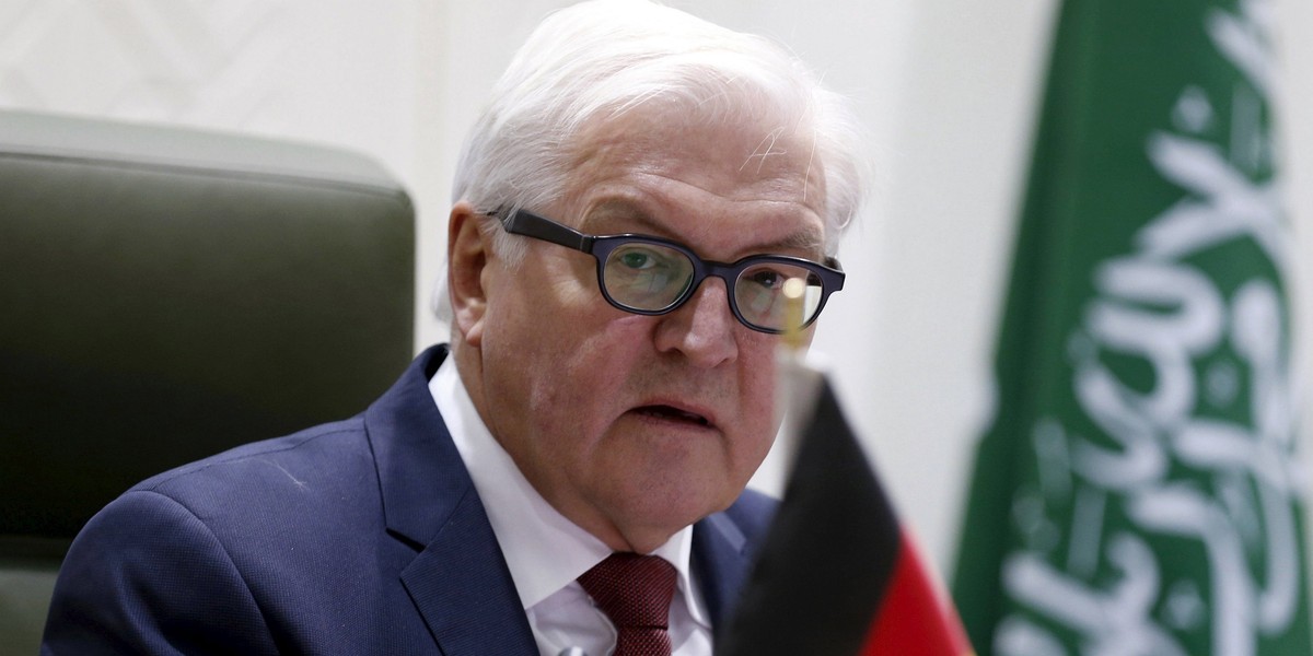 Frank-Walter Steinmeier - minister spraw zagranicznych Niemiec