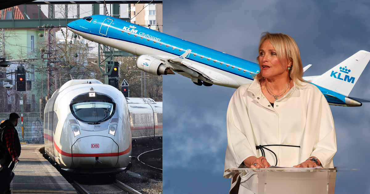 KLM CEO says German train links are too slow for short‑haul connections