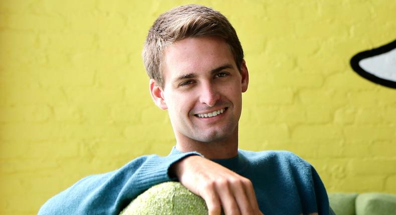 Evan Spiegel.