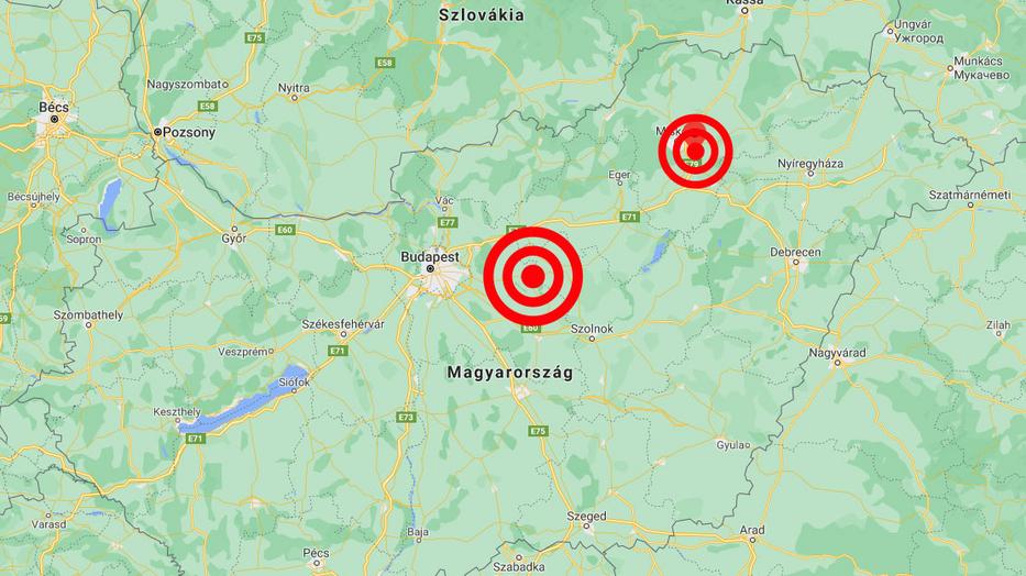 Sajóládon és Nagykátán is földrengés volt szombaton