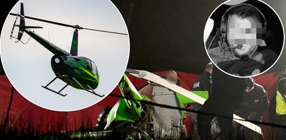 Koszmarny wypadek helikoptera pod Starogardem. Wiemy, kim był 51-letni pilot 