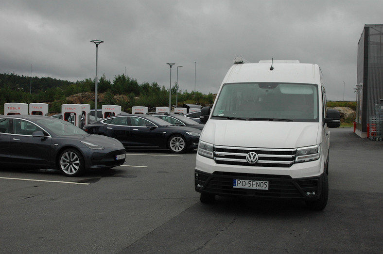 Volkswagen Crafter kamper – podróż po Norwegii