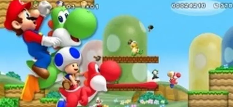 New Super Mario Bros. Wii - zobacz grę w akcji