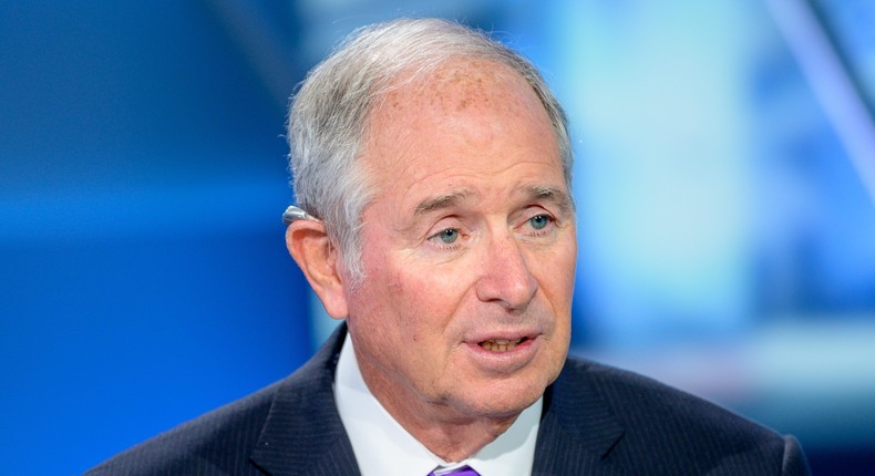 Steve Schwarzman, the chief executive of Blackstone.Roy Rochlin/Getty Images