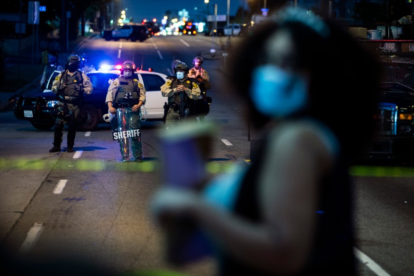 Antirasistički protesti u Los Anđelesu u septembru