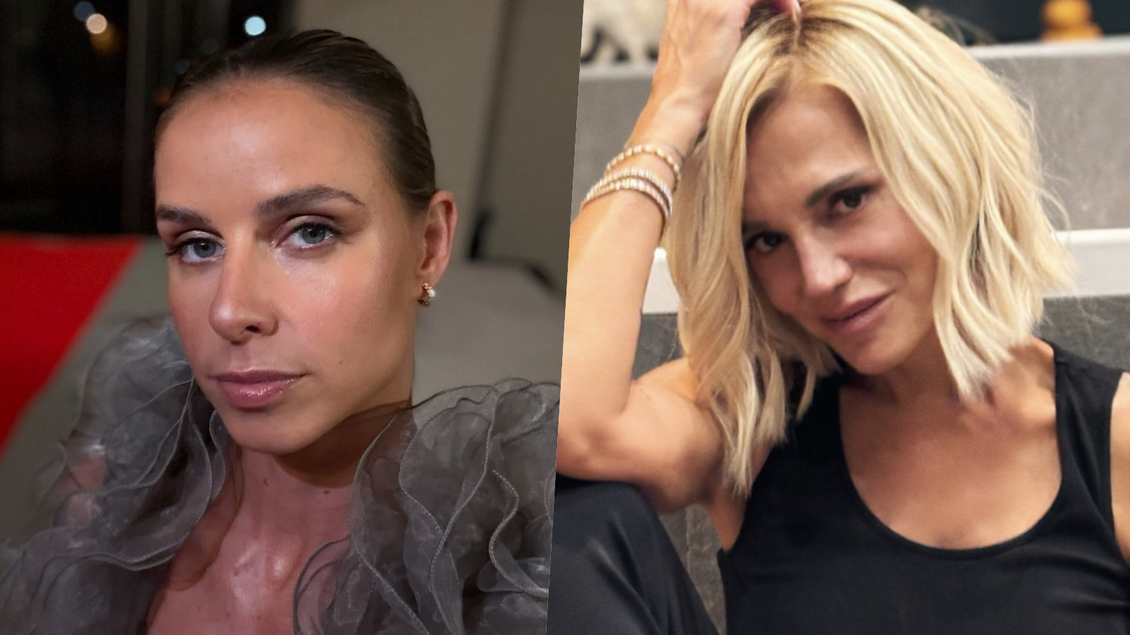 Speváčka a herečka Nela Pocisková a speváčka Dara Rolins.