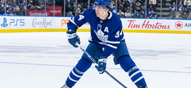 NHL: czwarty hat-trick w karierze zawodnika Toronto Maple Leafs