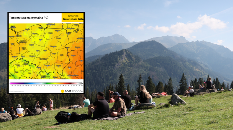 To będą piękne dni w pogodzie. Wiemy, kiedy przyjdą większe zmiany (mapa: meteologix.com)