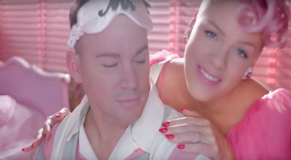 Channing Tatum mężem Pink. Zobacz TELEDYSK do nagrania "Beautiful Trauma"