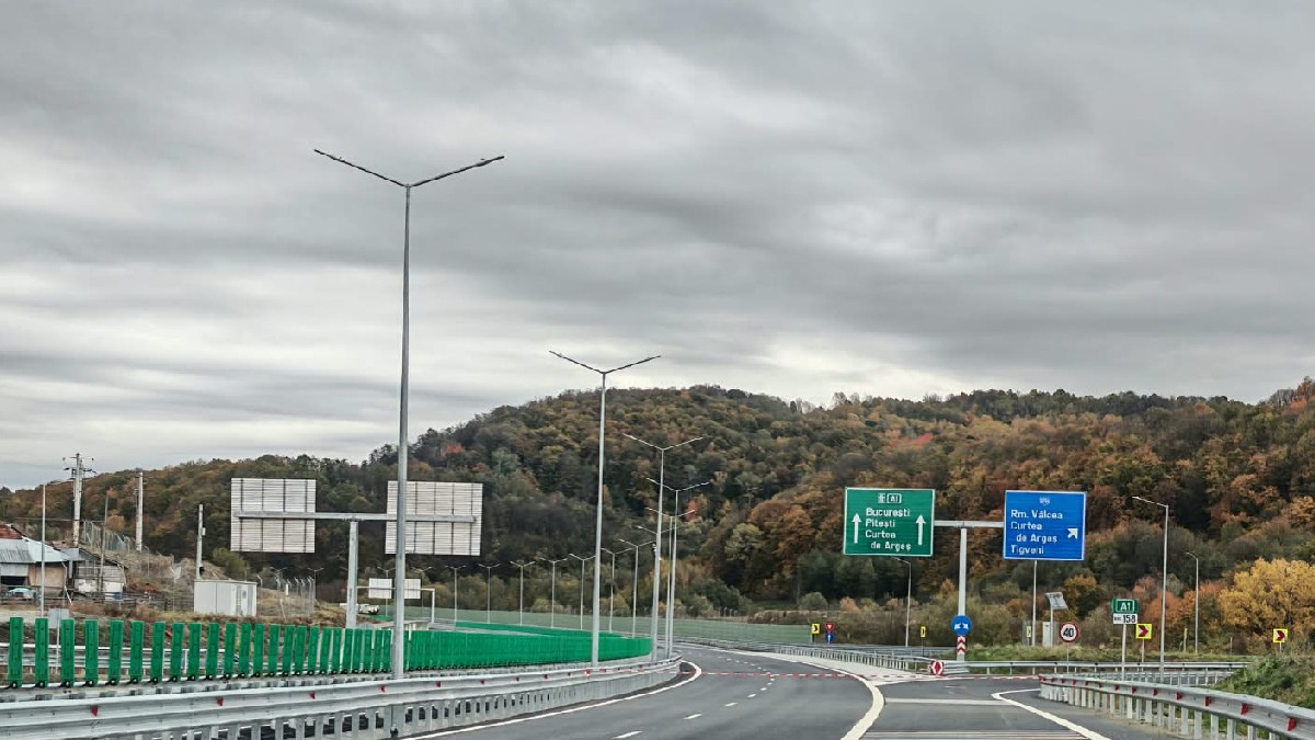 Ministrul Transporturilor spune când se va circula pe secțiunea Tigveni – Curtea de Argeș din autostrada A1