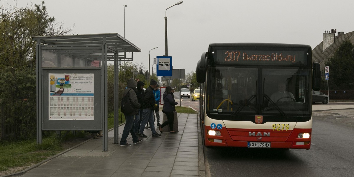 autobus 207, Pruszcz Gdański