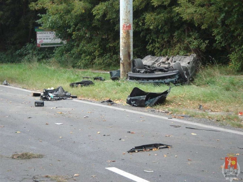 Tragiczny wypadek pod Warszawą. Są zabici