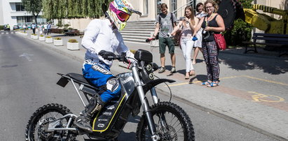 Sukces studentów z AGH. Zbudowali motocykl na...baterie