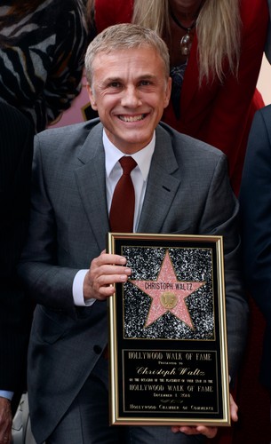 Christoph Waltz odsłonił swoją gwiazdę w hollywoodzkiej Alei Gwiazd