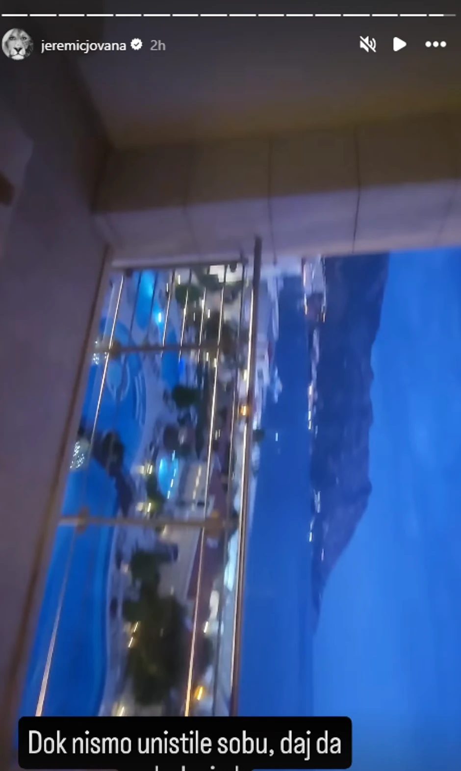 Jovana Jeremić objava
