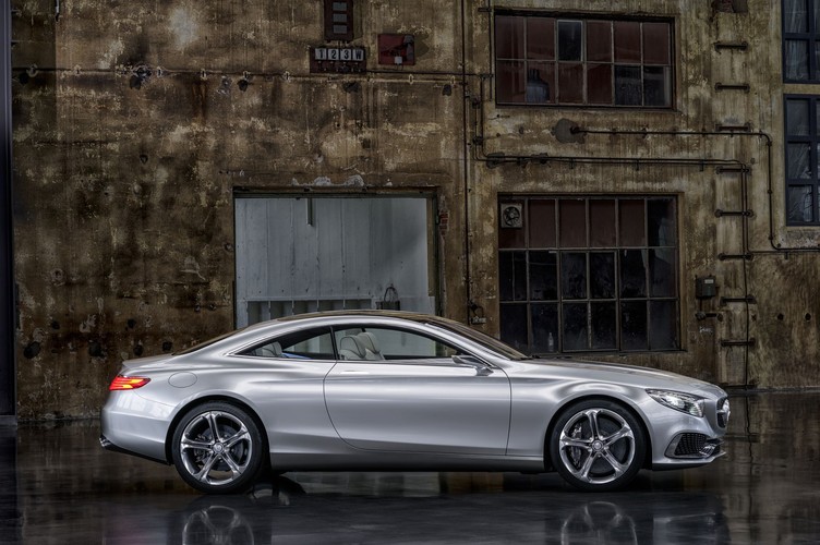 Prototypowy mercedes klasy S coupe