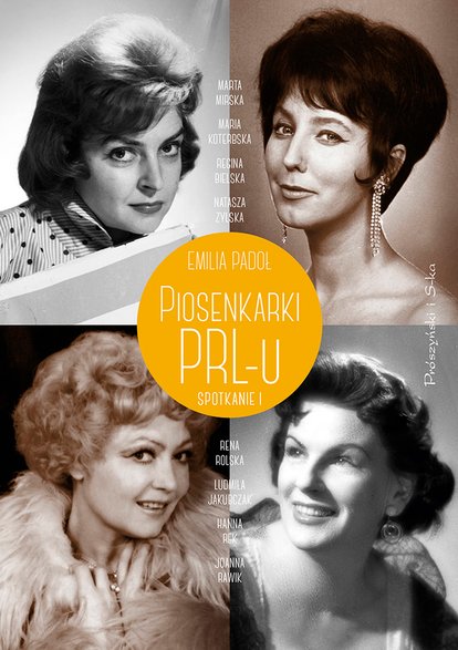 "Piosenkarki PRL-u" - okładka książki