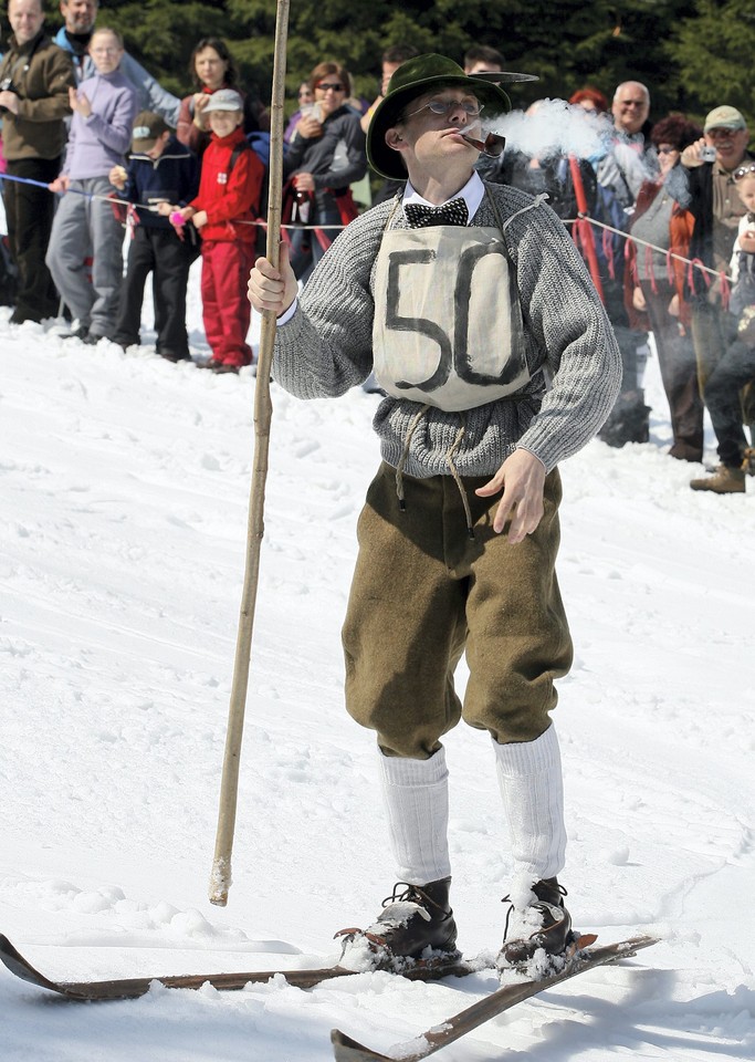 ZAKOPANE KALATÓWKI ZAWODY NA STARYM SPRZĘCIE O WIELKANOCNE JAJ