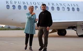 Zełenski spotkał się z Macronem. Będzie kolejne wsparcie militarne dla Ukrainy