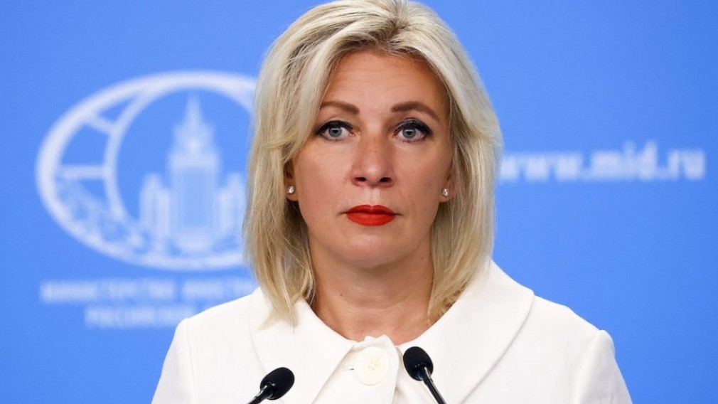Hovorkyňa ruského ministerstva zahraničia Maria Zacharovová.