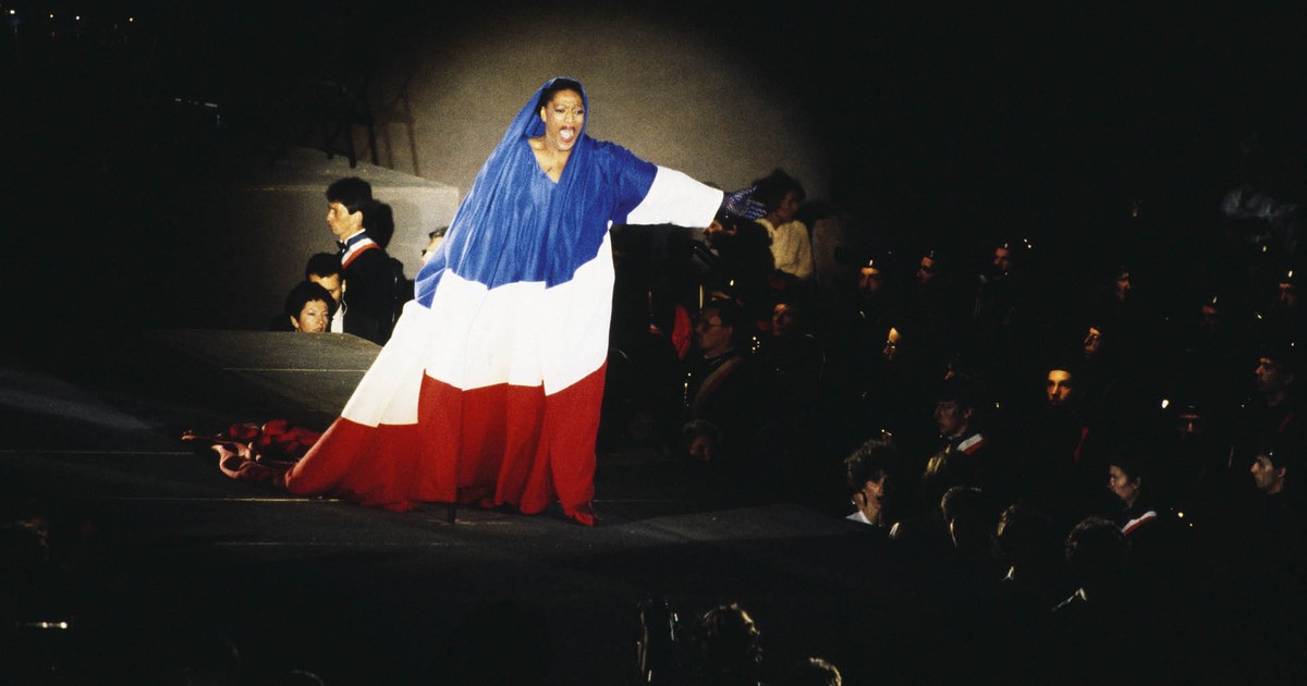 Jessye Norman na Placu Zgody