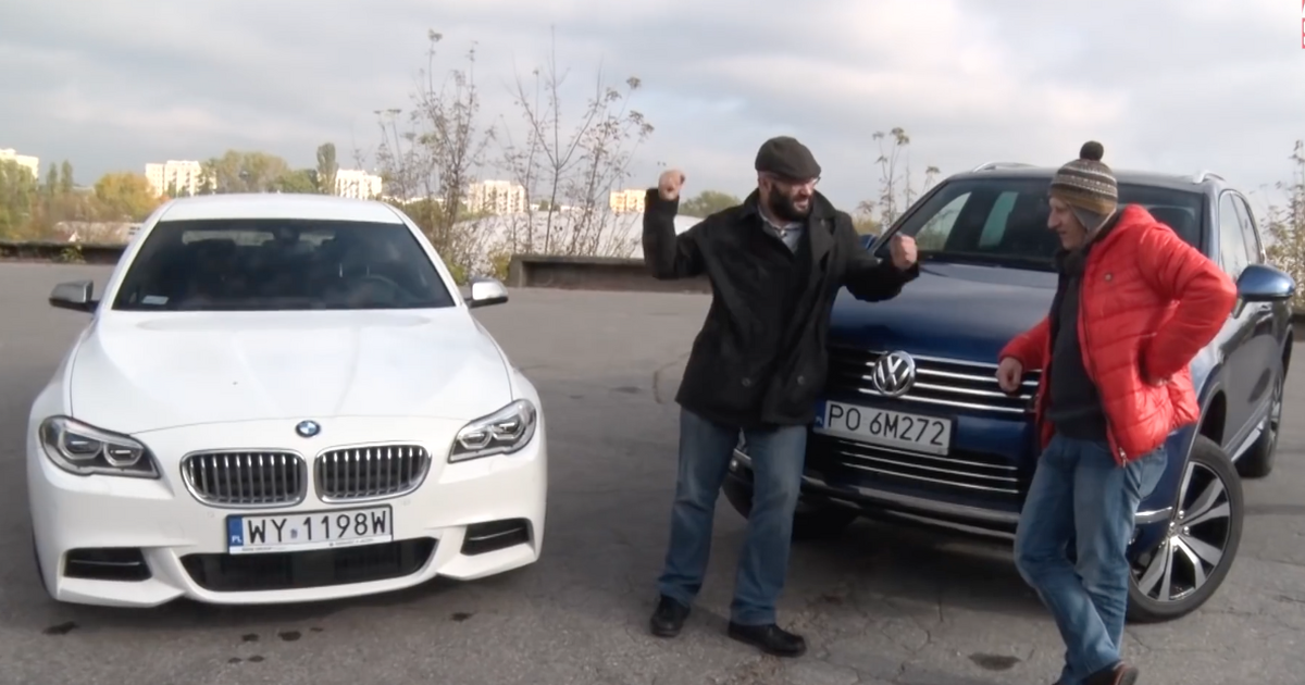 Auta bez ściemy BMW M550d xDrive kontra Volkswagen Touareg