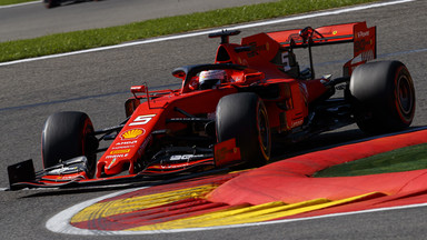 F1: Ferrari zdominowało pierwszy dzień weekendu wyścigowego w Belgii