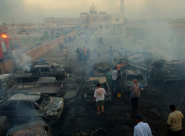 50 ofiar śmiertelnych samobójczego zamachu w Iraku