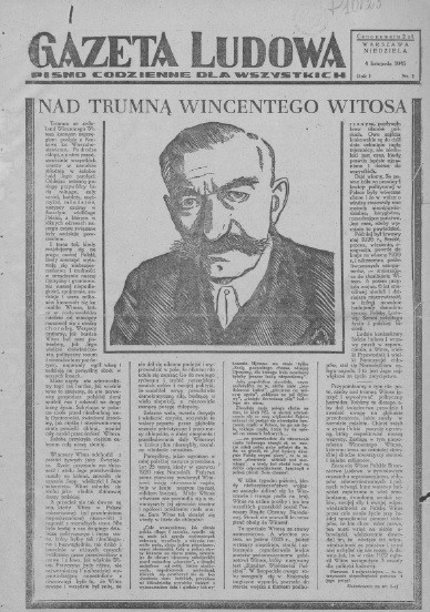 "Gazeta Ludowa", nr 1 z 4 listopada 1945 r.