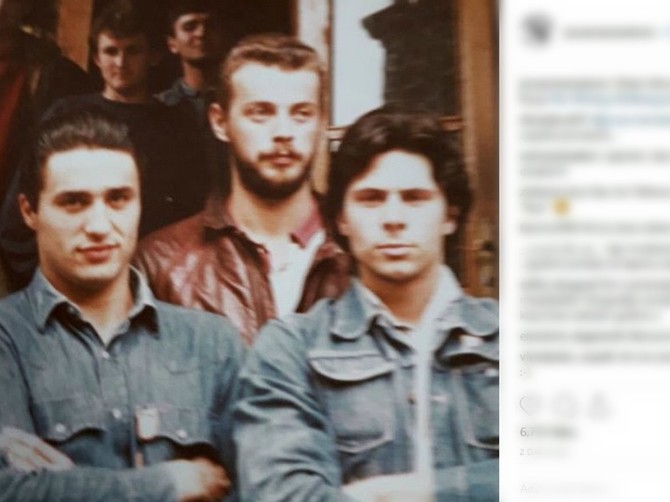 Iz vremena kad je studirao DIF
