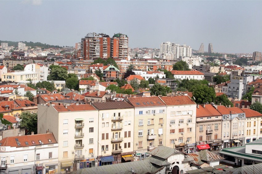 Vračar, panorama