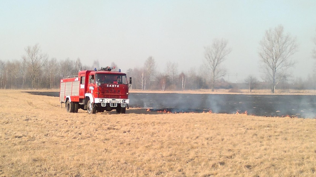 Tragedy while burning grass in Lesser Poland. A body was found in the fire
