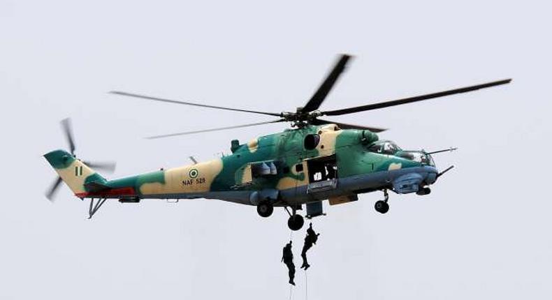 Nigeria Air Force (NAF) aircraft (image used for illustrative purpose)