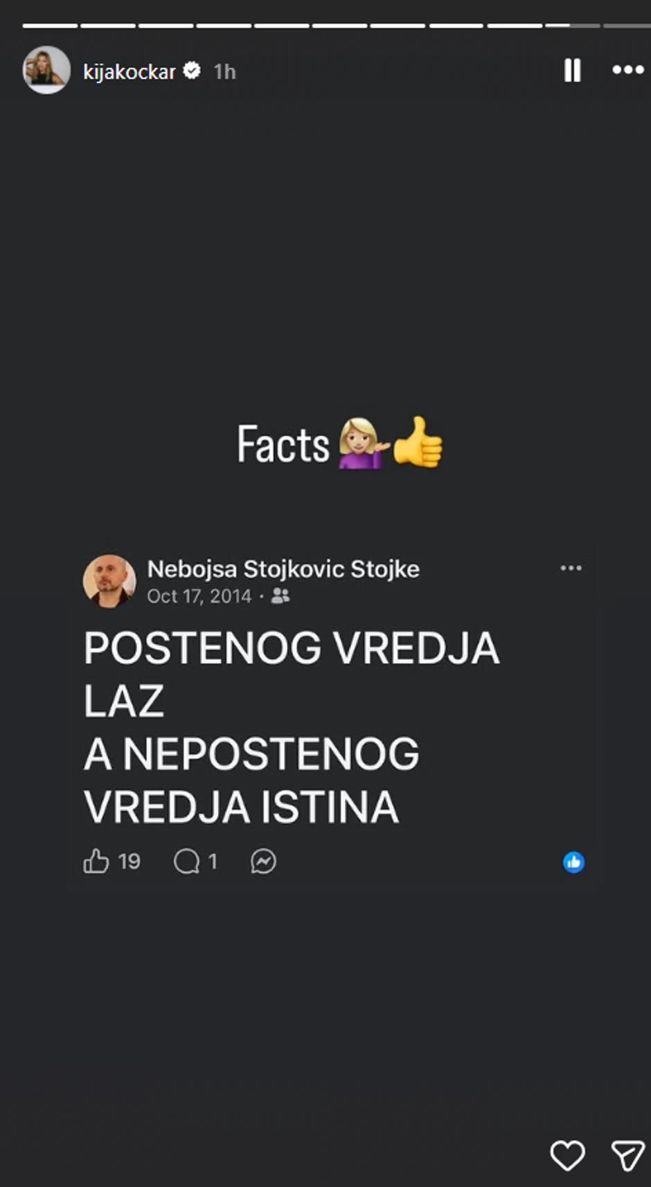 Nova objava Kije Kockar