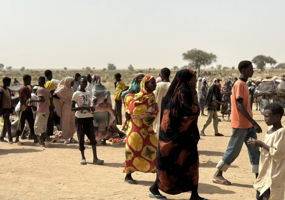 Sudanske izbeglice u kampu Zamzam u Severnom Darfuru 14. aprila