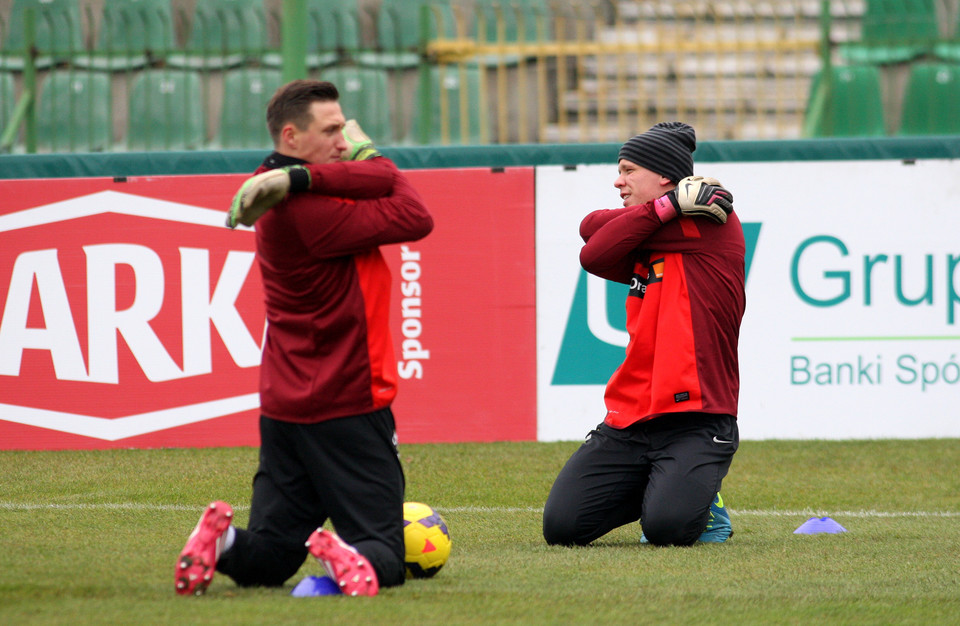 Trening reprezentacji Polski