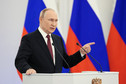 Putin podczas przemówienia