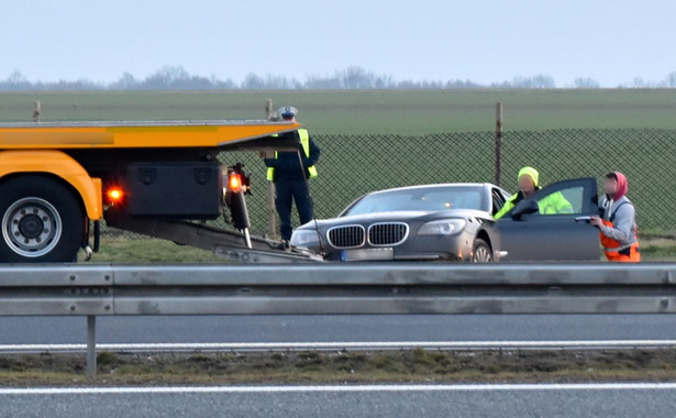 Raport BOR o wypadku pancernej limuzyny BMW z prezydentem Andrzejem Dudą